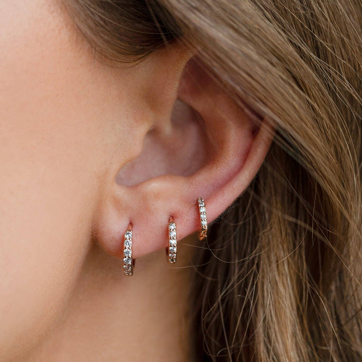 Walk of Fame Hoop Set: Gold - obligato