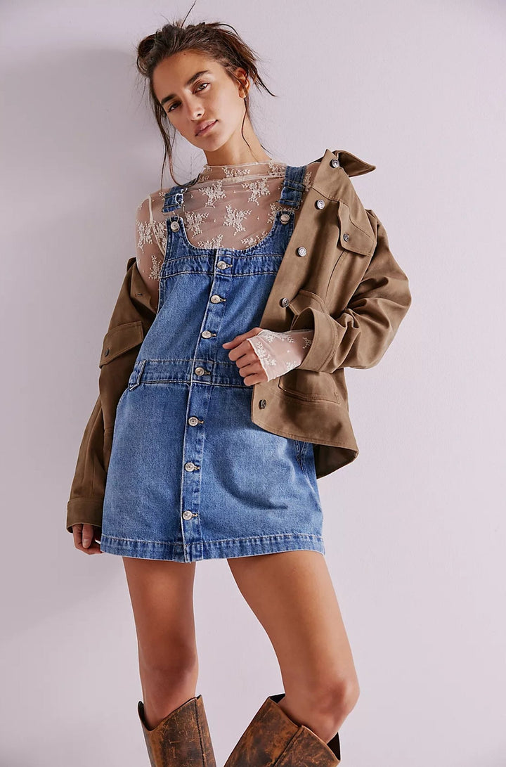 We The Free Edie Denim Skirtall - obligato