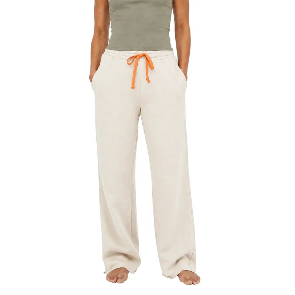 Weekend Barb Sweatpant in Oatmeal Heather - obligato