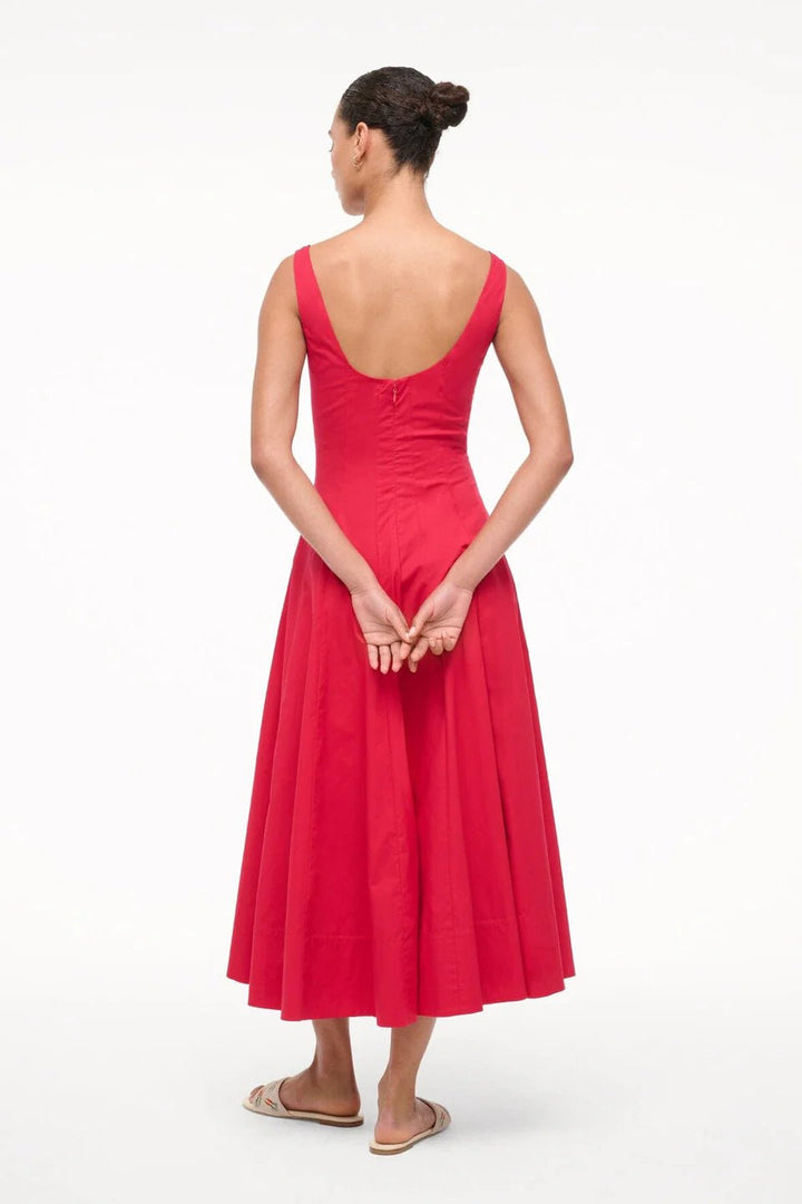 Wells Dress in Cherry - obligato