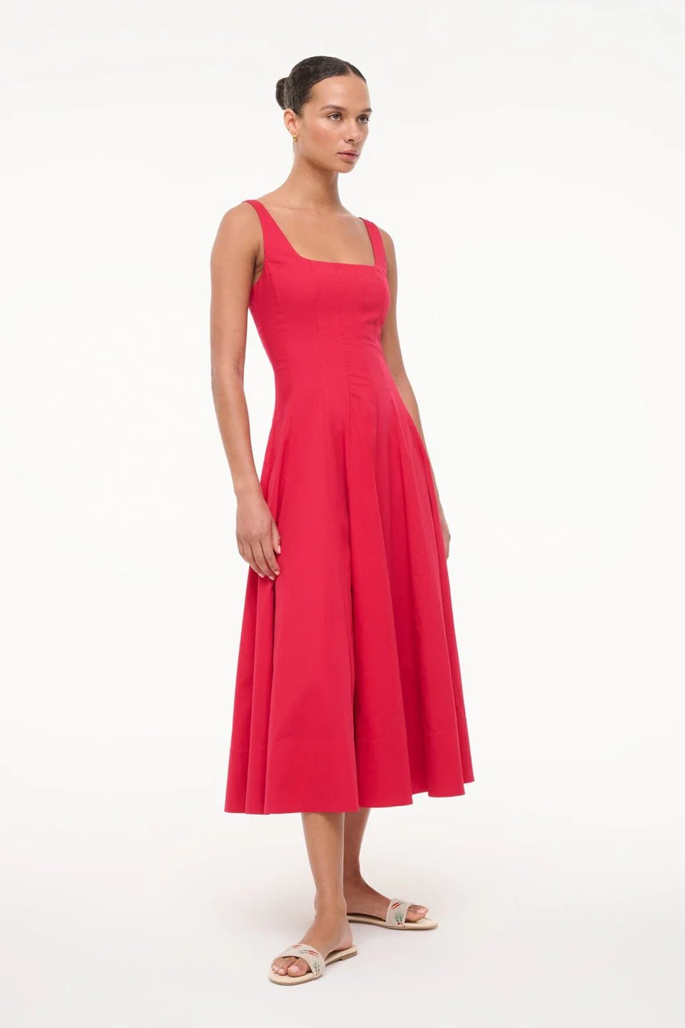 Wells Dress in Cherry - obligato
