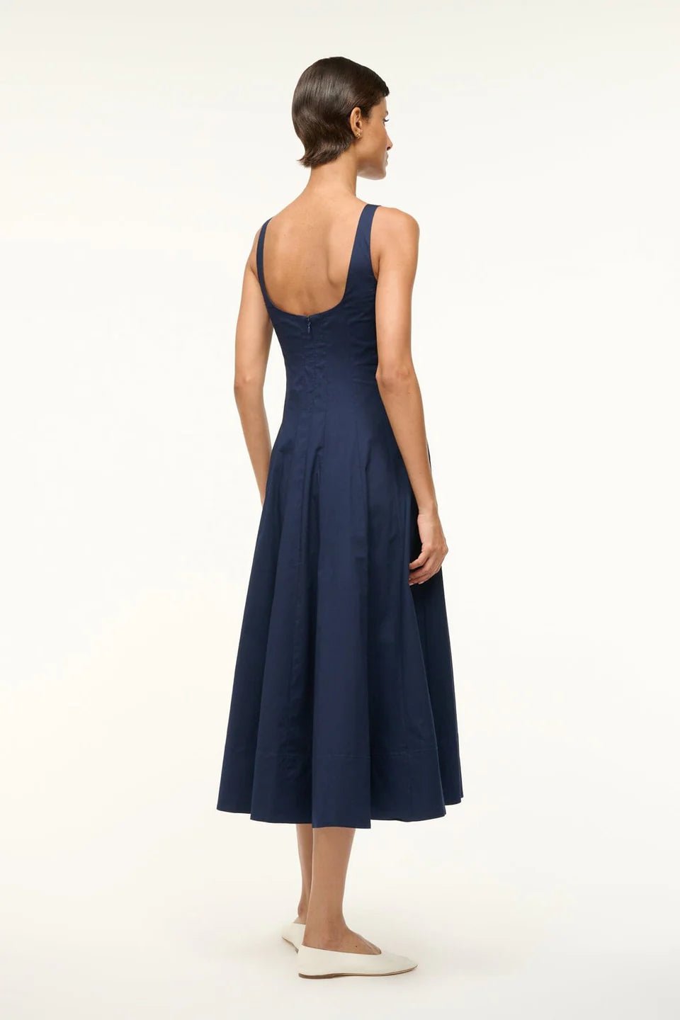 Wells Dress in Navy - obligato