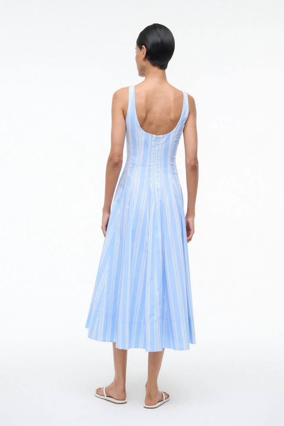 Wells Dress in Ventura Stripe - obligato