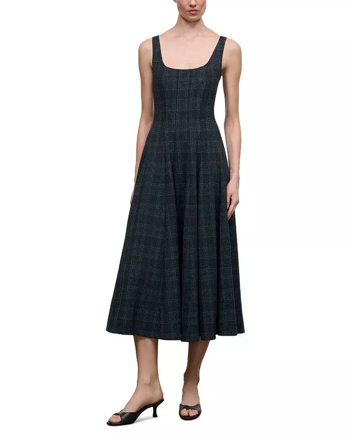 Wells Dress Ink Blue Plaid - obligato