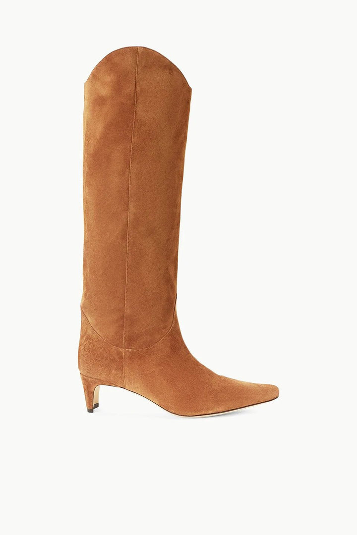 Western Wally Boot in Tan - obligato