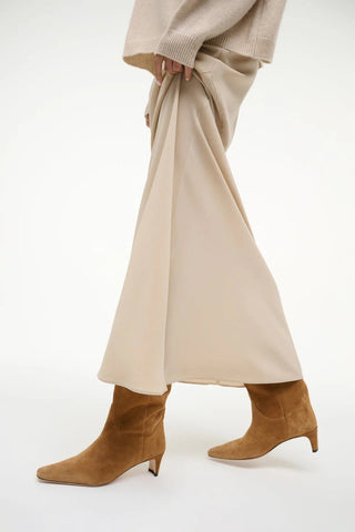 Western Wally Boot in Tan - obligato
