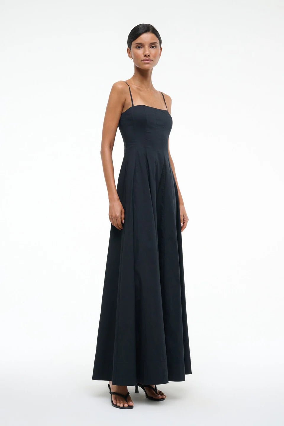 Wylie Maxi Dress in Black - obligato