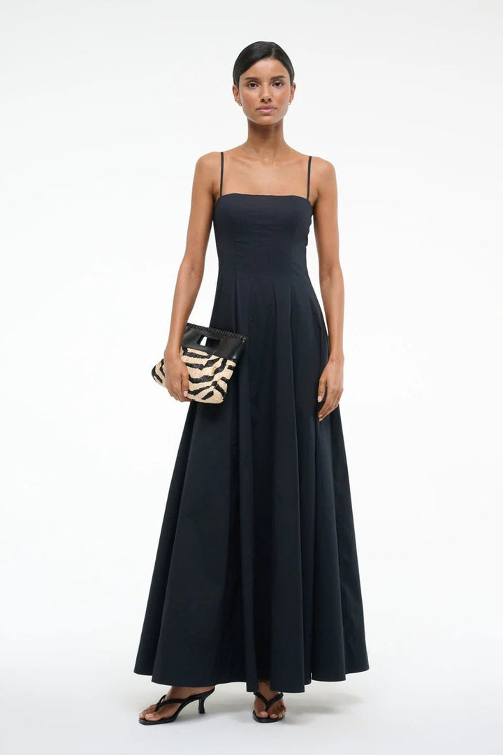 Wylie Maxi Dress in Black - obligato