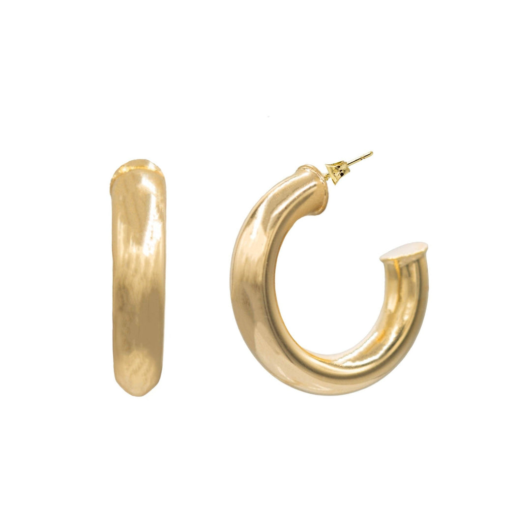 Yona Polished Hoops - obligato