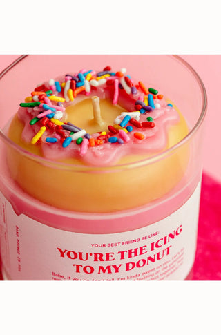Your the icing to my donut candle - obligato