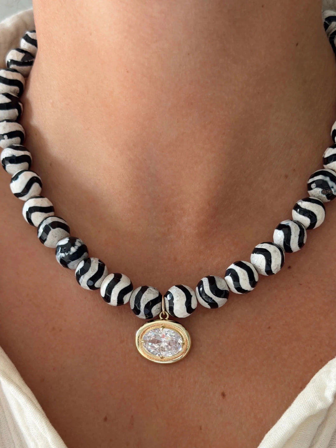 ZEBRA NAPLES NECKLACE - obligato