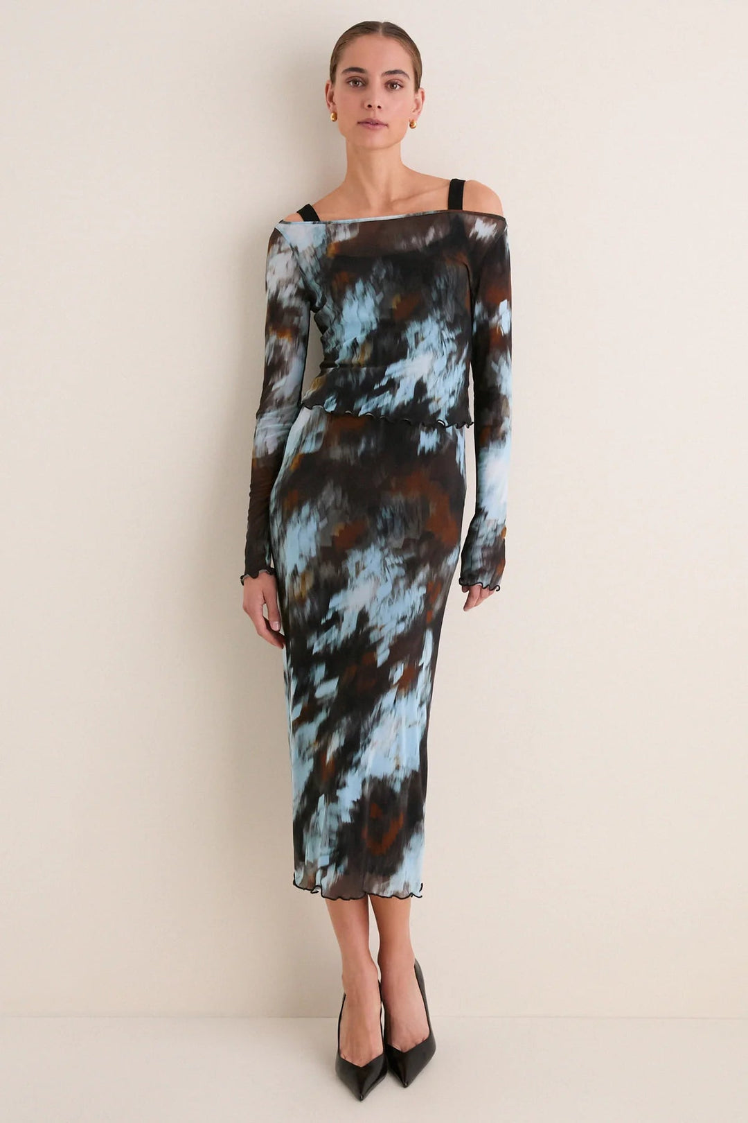 Zella Dress in Nightspark - obligato