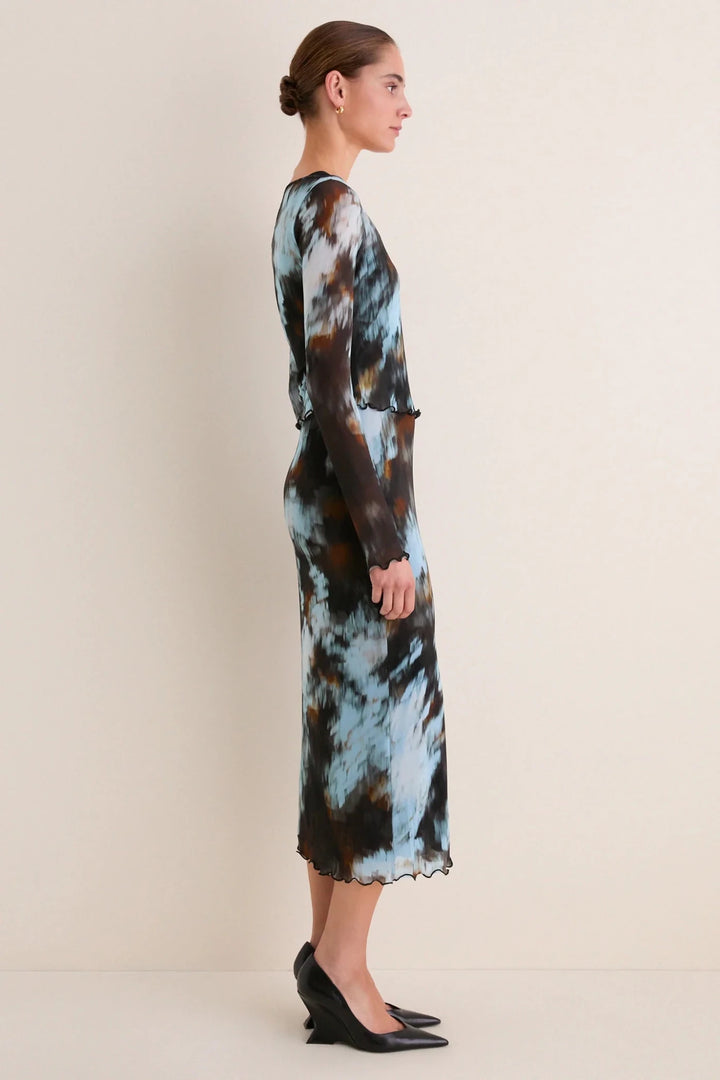 Zella Dress in Nightspark - obligato