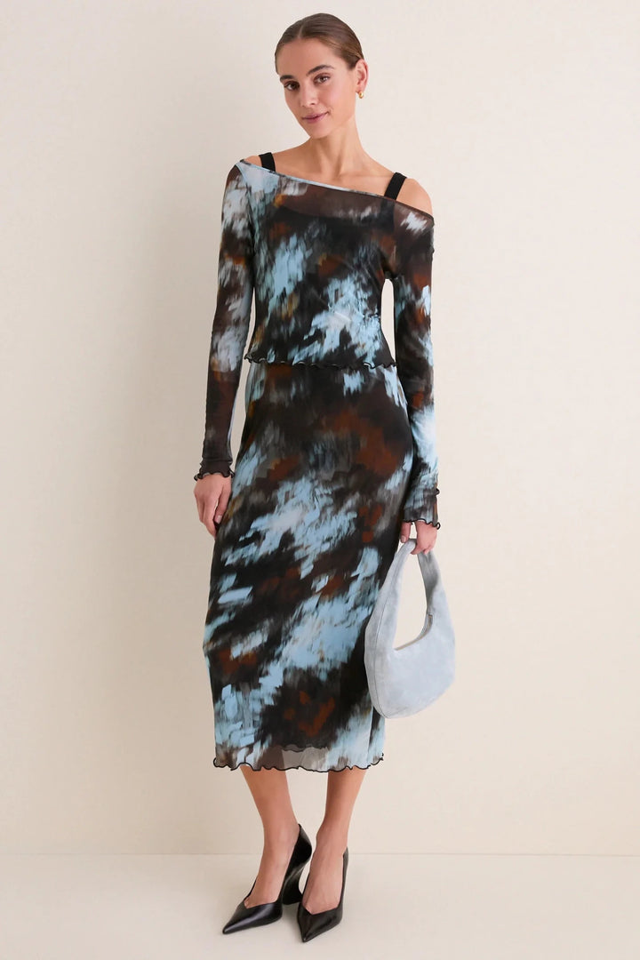 Zella Dress in Nightspark - obligato
