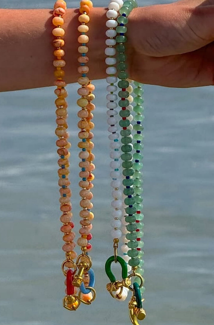 Ziggy opal necklace - obligato