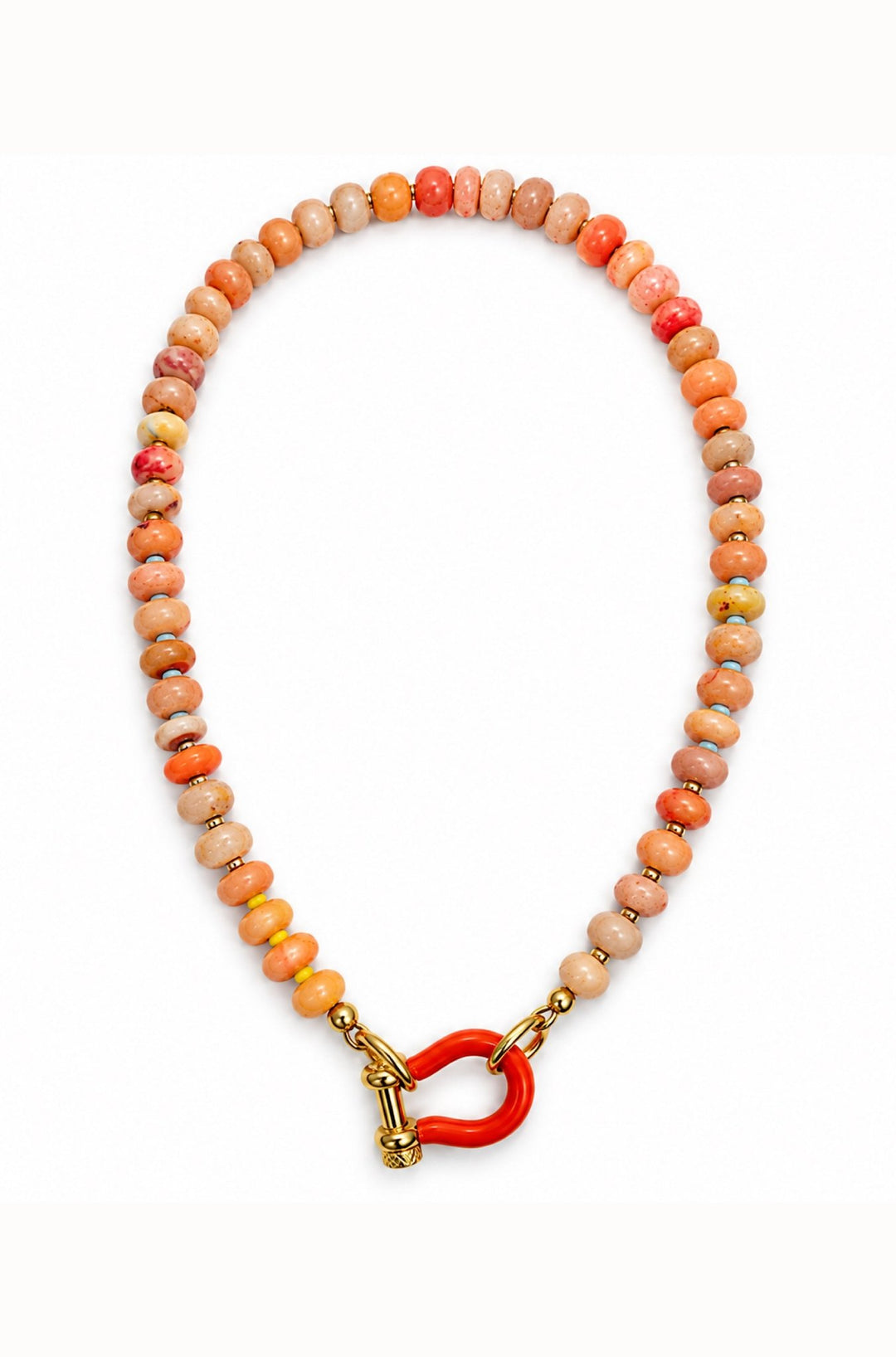 Ziggy Opal Necklace Orange - obligato